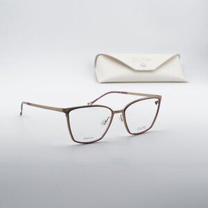 Airlock P-5011 771 Cat Eye Eyeglasses 54mm – Rose Gold/Pink